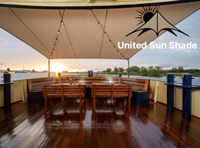 Sun Shade Solutions for Commercial Outdoor Seating Areas